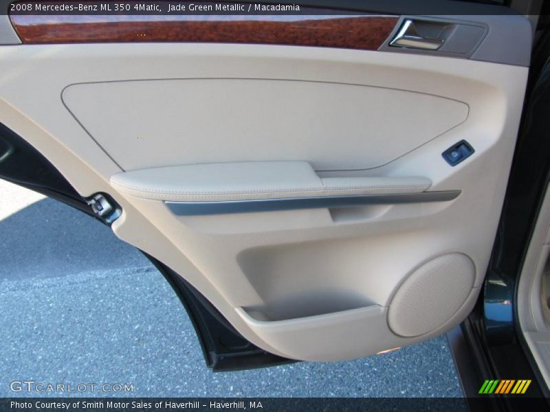 Jade Green Metallic / Macadamia 2008 Mercedes-Benz ML 350 4Matic