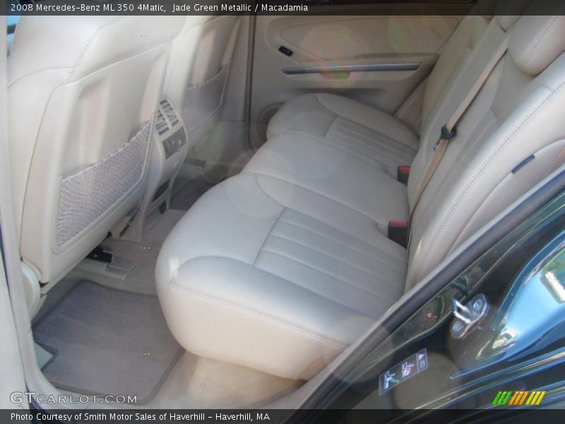 Jade Green Metallic / Macadamia 2008 Mercedes-Benz ML 350 4Matic
