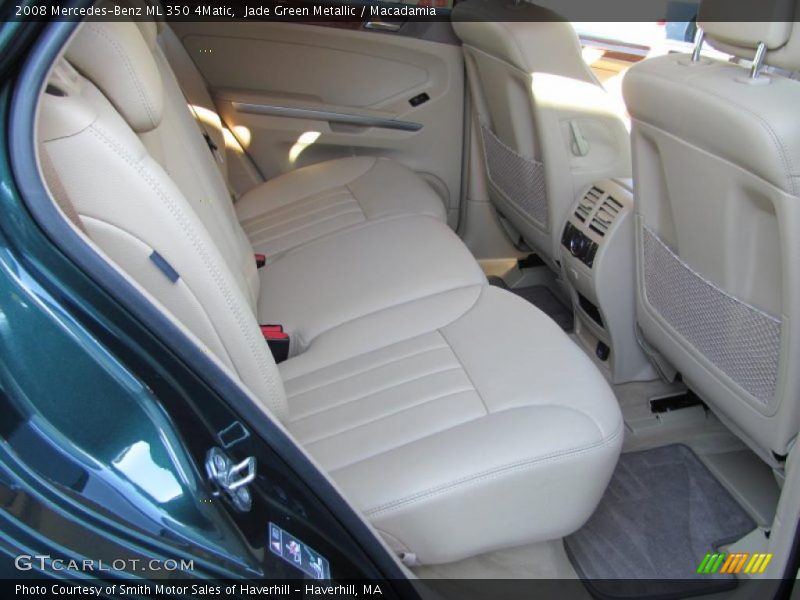 Jade Green Metallic / Macadamia 2008 Mercedes-Benz ML 350 4Matic