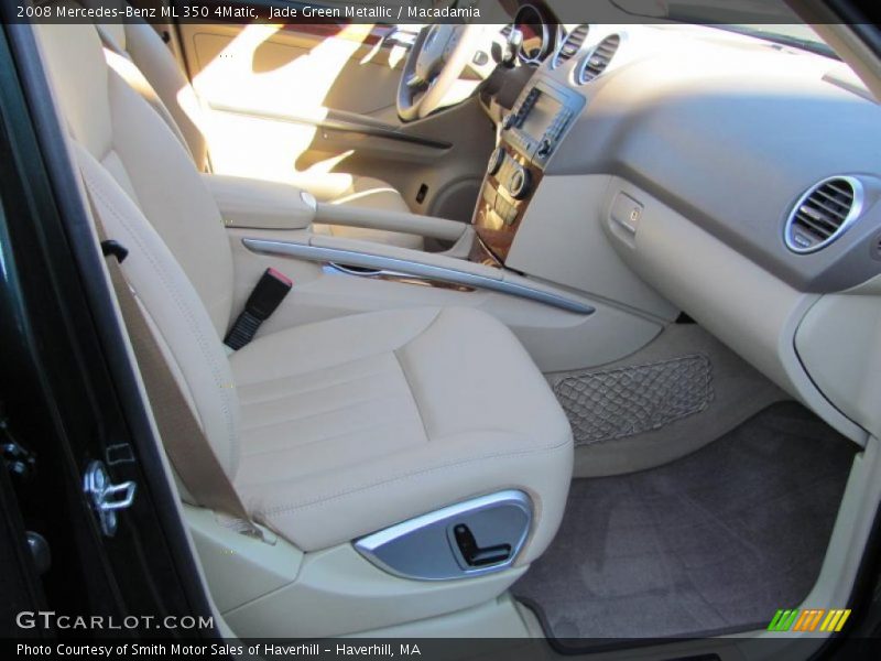 Jade Green Metallic / Macadamia 2008 Mercedes-Benz ML 350 4Matic