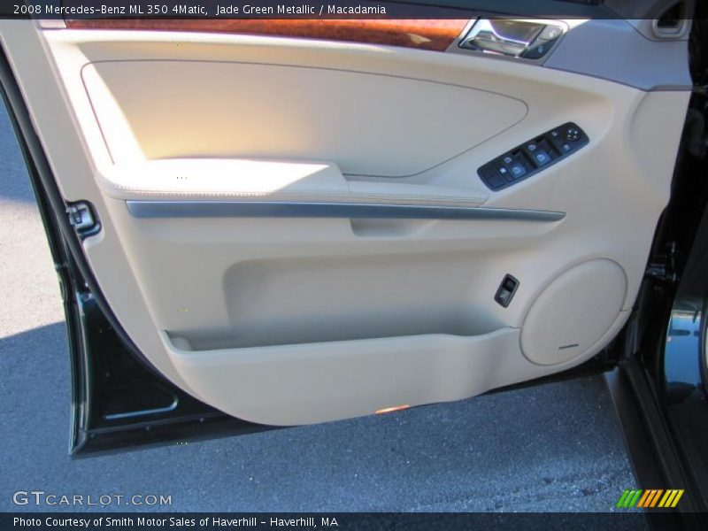Jade Green Metallic / Macadamia 2008 Mercedes-Benz ML 350 4Matic