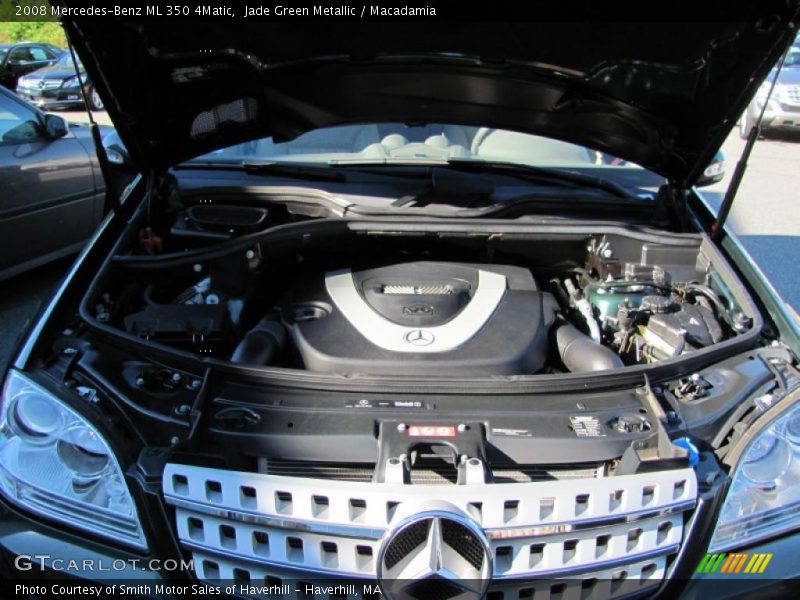Jade Green Metallic / Macadamia 2008 Mercedes-Benz ML 350 4Matic