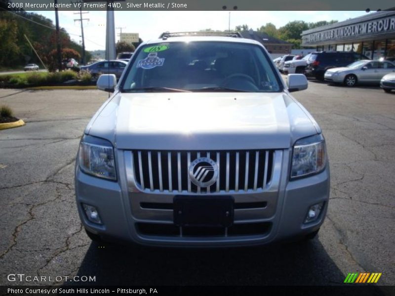 Silver Metallic / Stone 2008 Mercury Mariner V6 Premier 4WD