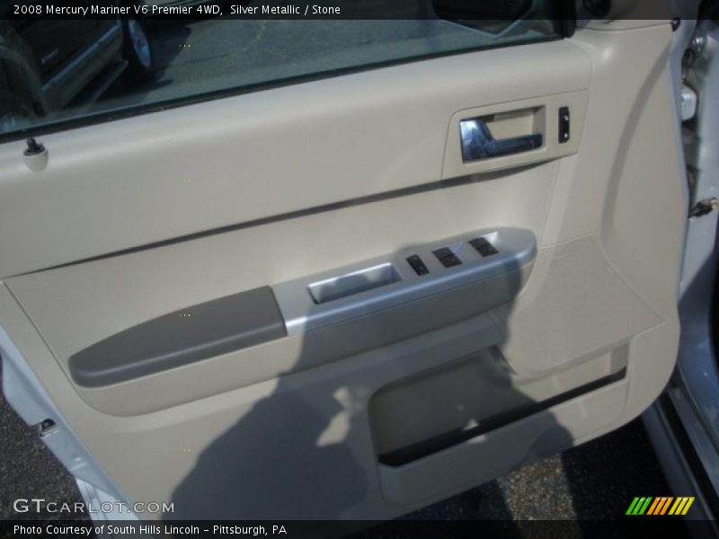 Silver Metallic / Stone 2008 Mercury Mariner V6 Premier 4WD