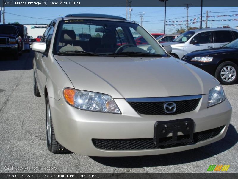 Sand Mica / Beige 2001 Mazda Protege LX