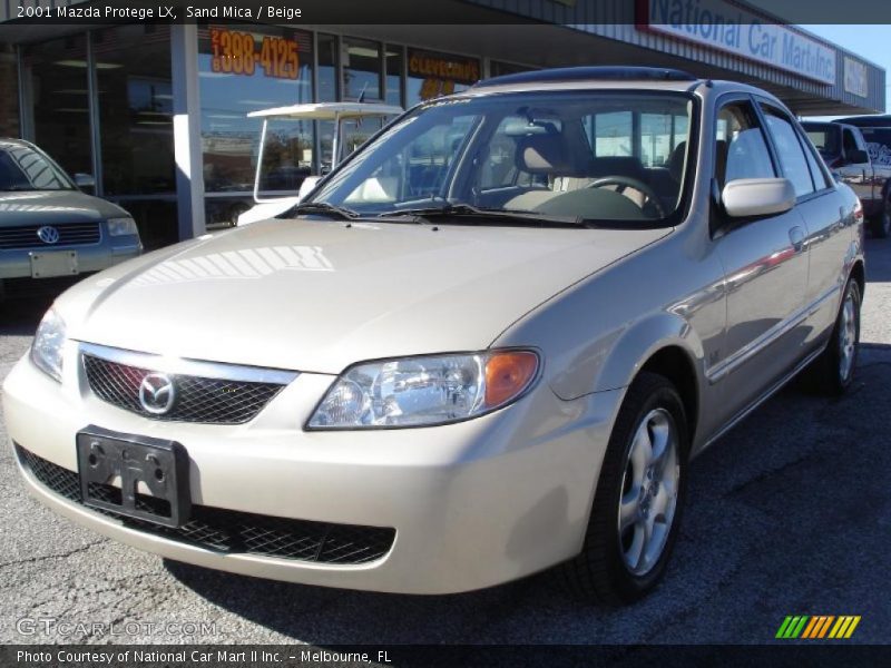 Sand Mica / Beige 2001 Mazda Protege LX