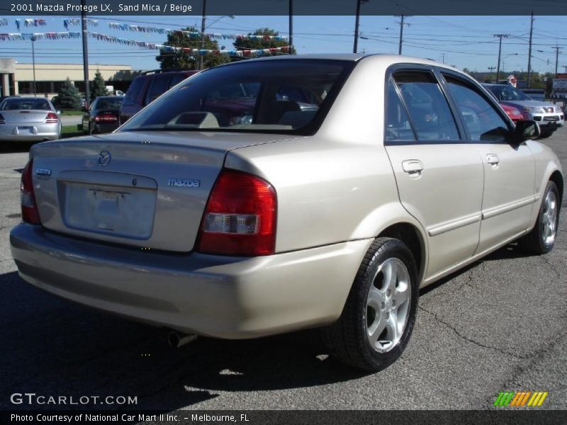 Sand Mica / Beige 2001 Mazda Protege LX