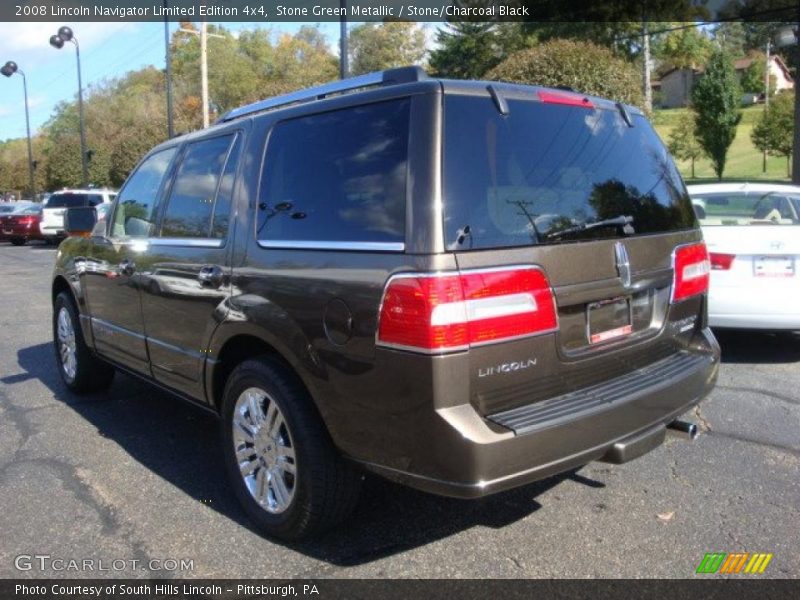 Stone Green Metallic / Stone/Charcoal Black 2008 Lincoln Navigator Limited Edition 4x4