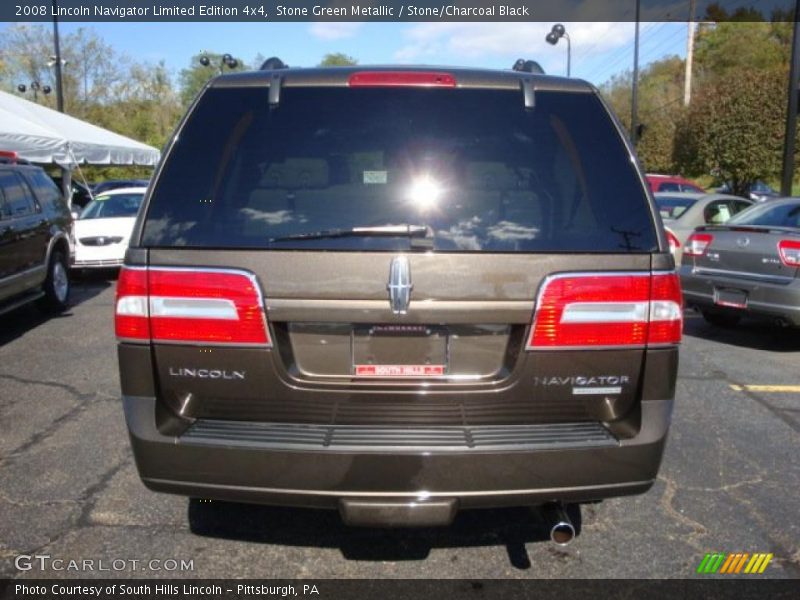 Stone Green Metallic / Stone/Charcoal Black 2008 Lincoln Navigator Limited Edition 4x4