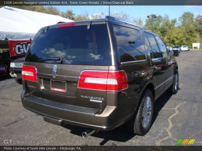 Stone Green Metallic / Stone/Charcoal Black 2008 Lincoln Navigator Limited Edition 4x4