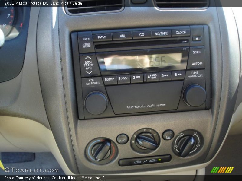 Sand Mica / Beige 2001 Mazda Protege LX