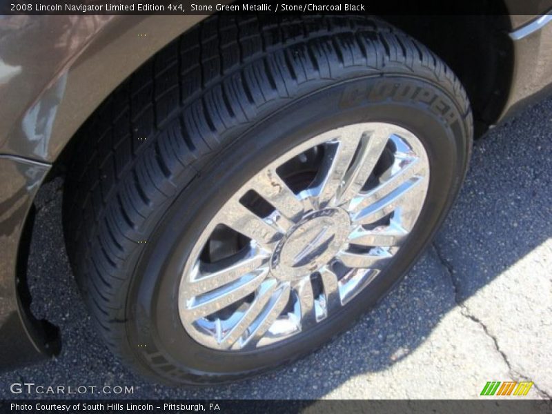 Stone Green Metallic / Stone/Charcoal Black 2008 Lincoln Navigator Limited Edition 4x4