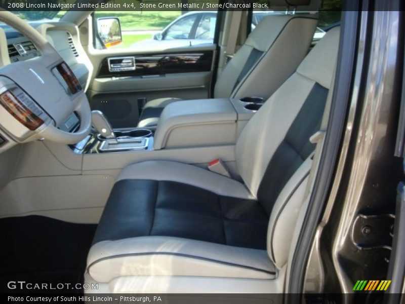 Stone Green Metallic / Stone/Charcoal Black 2008 Lincoln Navigator Limited Edition 4x4