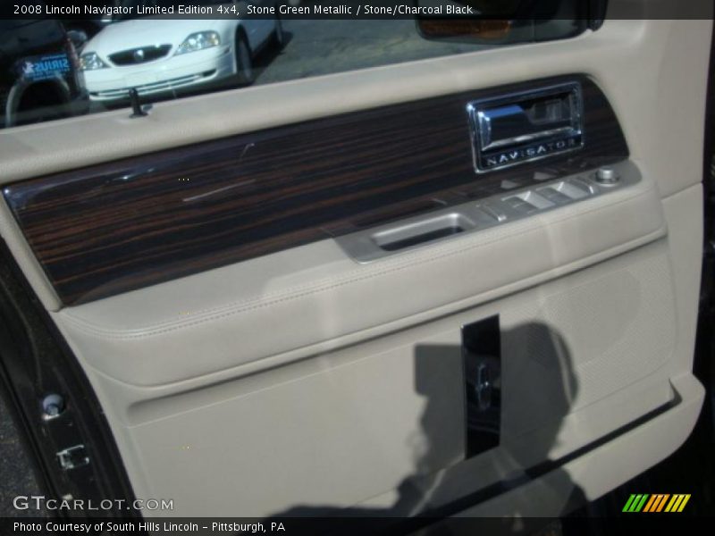 Stone Green Metallic / Stone/Charcoal Black 2008 Lincoln Navigator Limited Edition 4x4