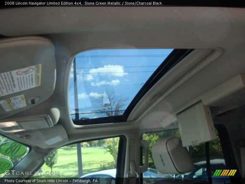 Stone Green Metallic / Stone/Charcoal Black 2008 Lincoln Navigator Limited Edition 4x4