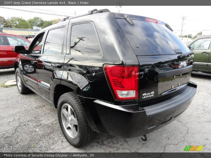 Black / Khaki 2007 Jeep Grand Cherokee Laredo 4x4