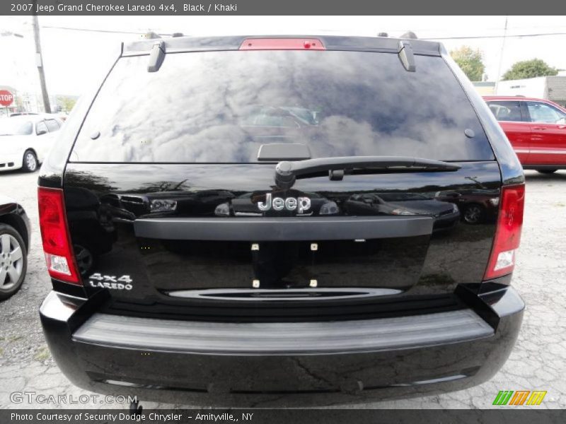 Black / Khaki 2007 Jeep Grand Cherokee Laredo 4x4