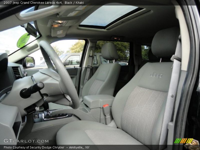 Black / Khaki 2007 Jeep Grand Cherokee Laredo 4x4