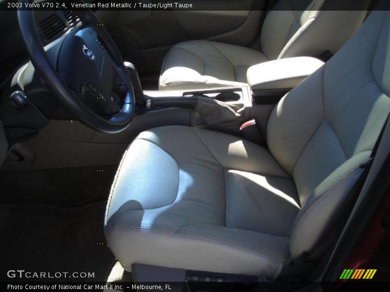 Venetian Red Metallic / Taupe/Light Taupe 2003 Volvo V70 2.4