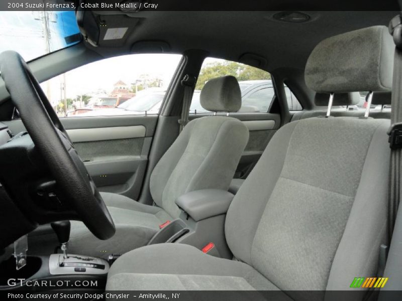 Cobalt Blue Metallic / Gray 2004 Suzuki Forenza S