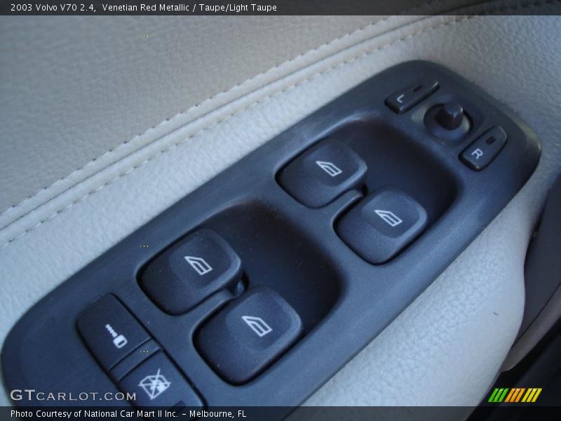 Venetian Red Metallic / Taupe/Light Taupe 2003 Volvo V70 2.4