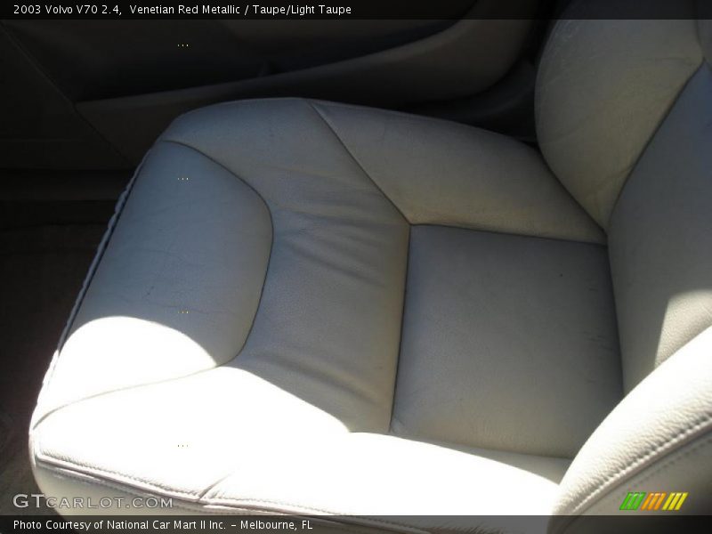 Venetian Red Metallic / Taupe/Light Taupe 2003 Volvo V70 2.4