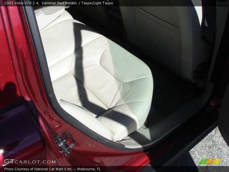 Venetian Red Metallic / Taupe/Light Taupe 2003 Volvo V70 2.4