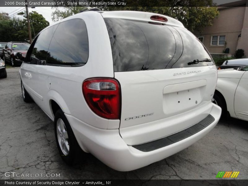 Stone White / Medium Slate Gray 2006 Dodge Grand Caravan SXT