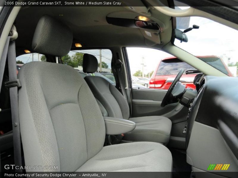Stone White / Medium Slate Gray 2006 Dodge Grand Caravan SXT