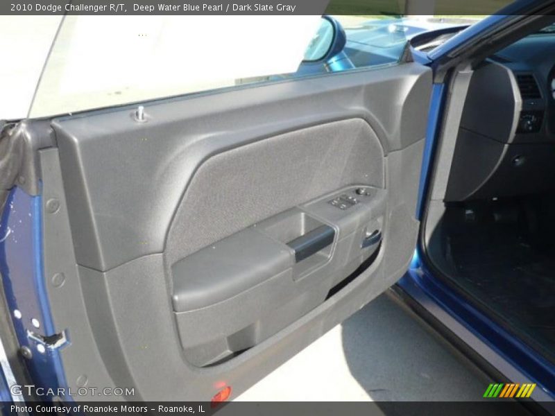 Deep Water Blue Pearl / Dark Slate Gray 2010 Dodge Challenger R/T
