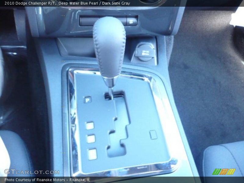 Deep Water Blue Pearl / Dark Slate Gray 2010 Dodge Challenger R/T