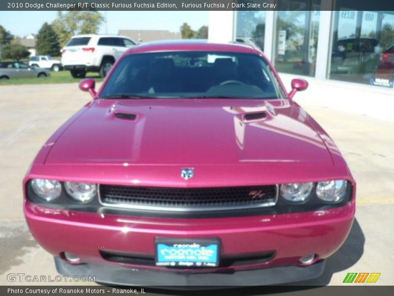 Furious Fuchsia / Dark Slate Gray 2010 Dodge Challenger R/T Classic Furious Fuchsia Edition