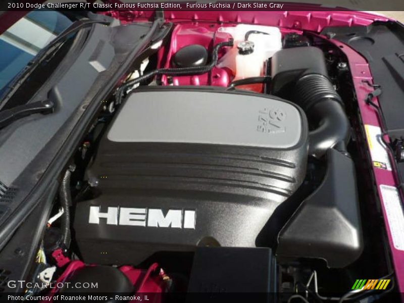 Furious Fuchsia / Dark Slate Gray 2010 Dodge Challenger R/T Classic Furious Fuchsia Edition