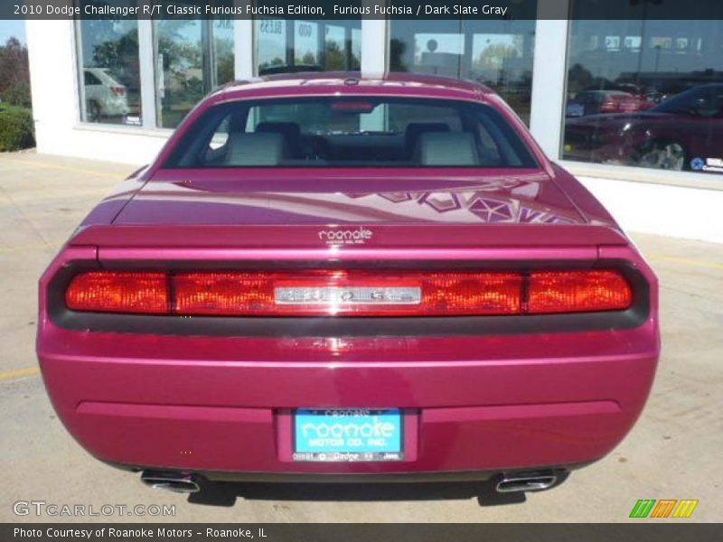 Furious Fuchsia / Dark Slate Gray 2010 Dodge Challenger R/T Classic Furious Fuchsia Edition