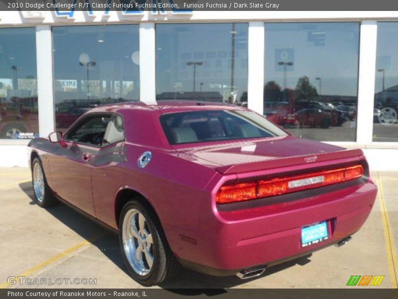 Furious Fuchsia / Dark Slate Gray 2010 Dodge Challenger R/T Classic Furious Fuchsia Edition