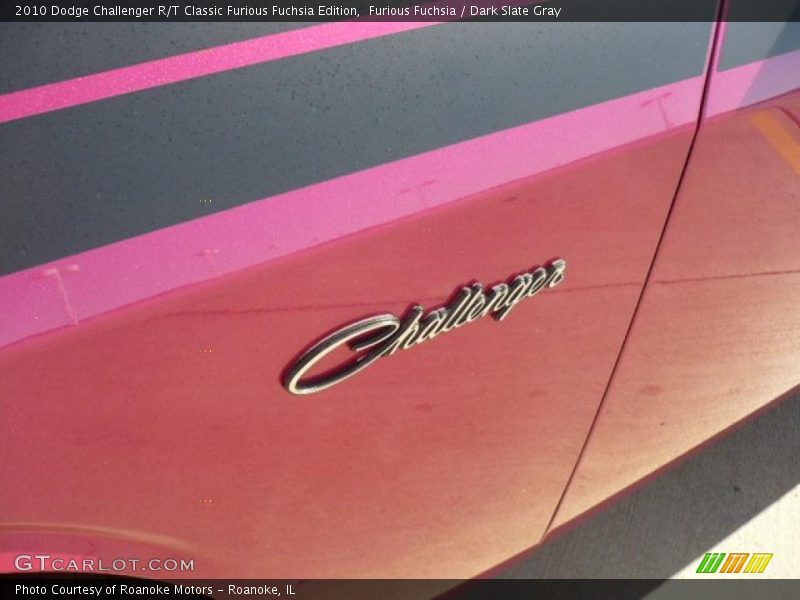 Furious Fuchsia / Dark Slate Gray 2010 Dodge Challenger R/T Classic Furious Fuchsia Edition