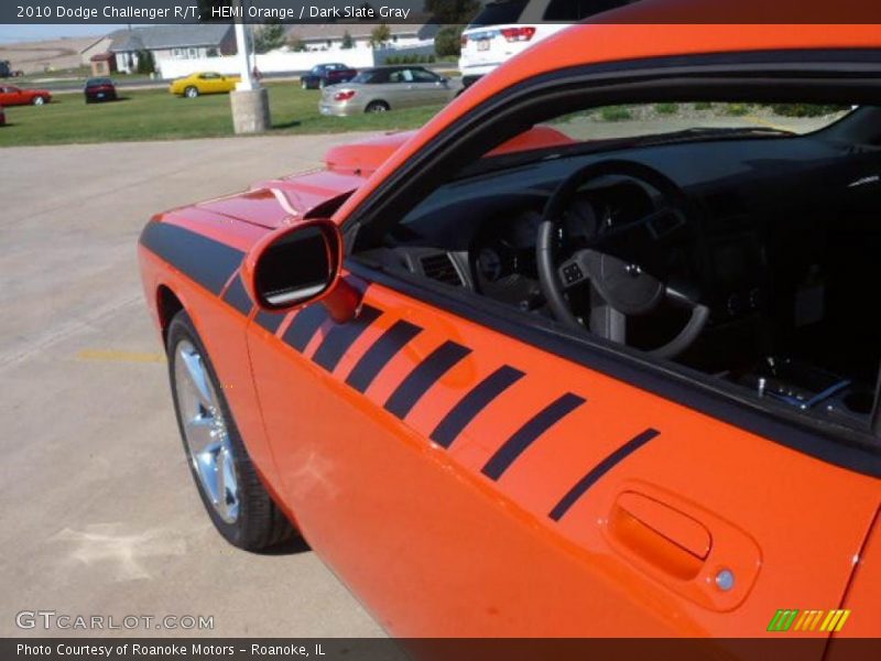 HEMI Orange / Dark Slate Gray 2010 Dodge Challenger R/T