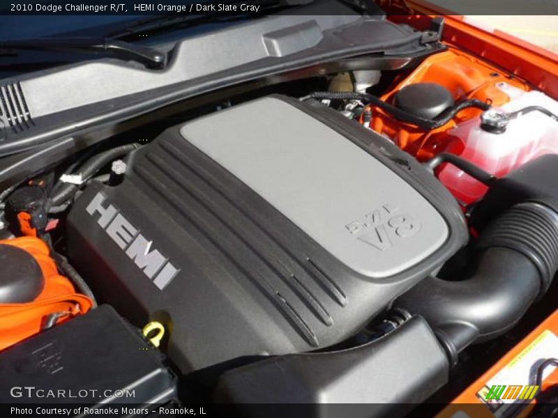 HEMI Orange / Dark Slate Gray 2010 Dodge Challenger R/T