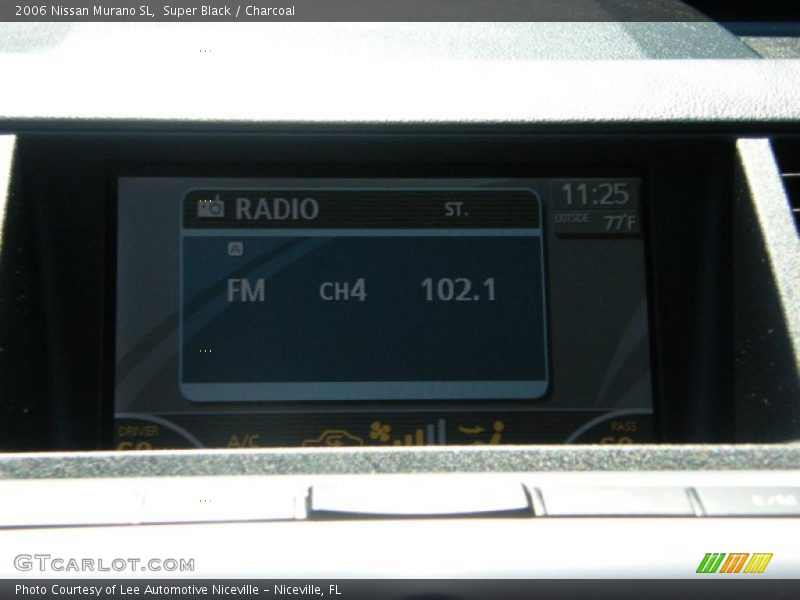 Super Black / Charcoal 2006 Nissan Murano SL