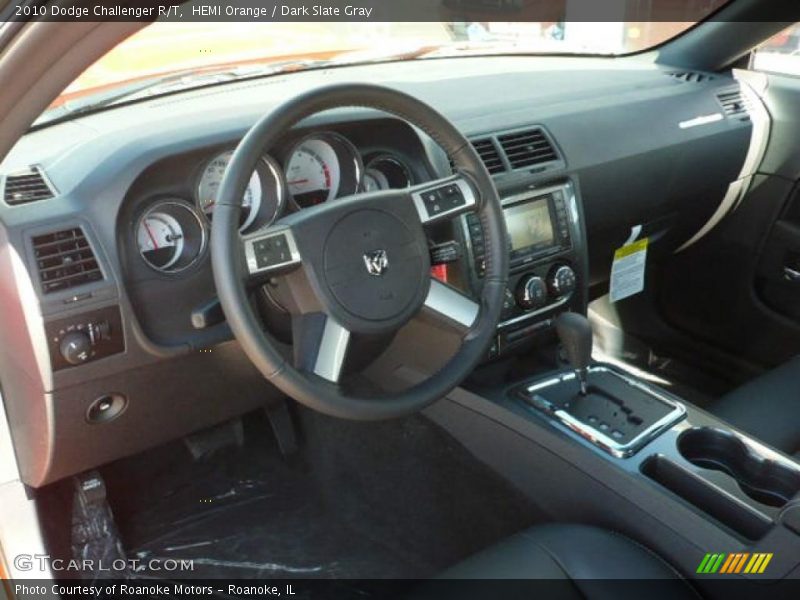 HEMI Orange / Dark Slate Gray 2010 Dodge Challenger R/T