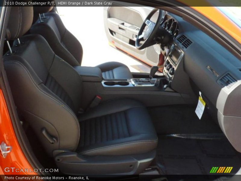 HEMI Orange / Dark Slate Gray 2010 Dodge Challenger R/T