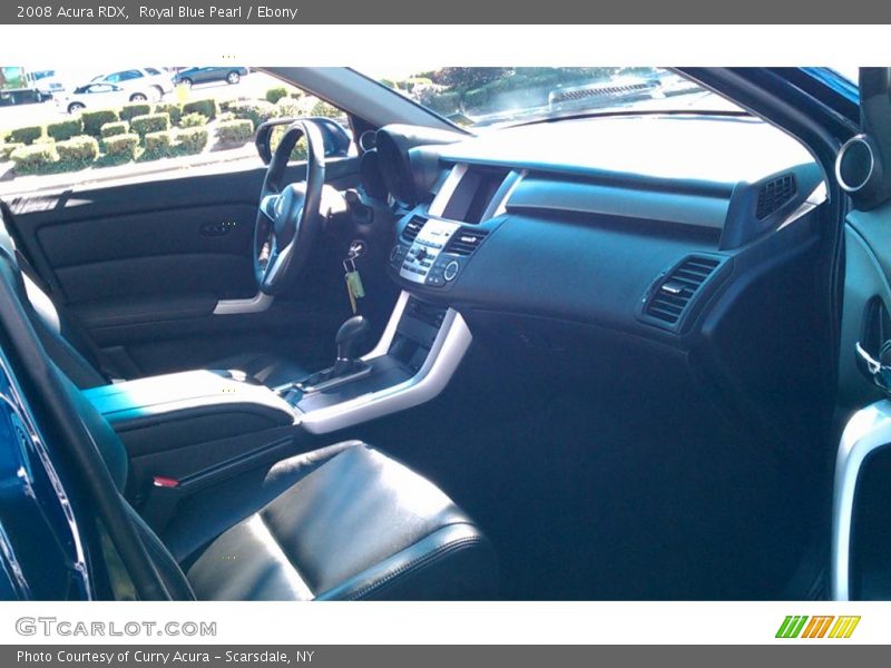 Royal Blue Pearl / Ebony 2008 Acura RDX