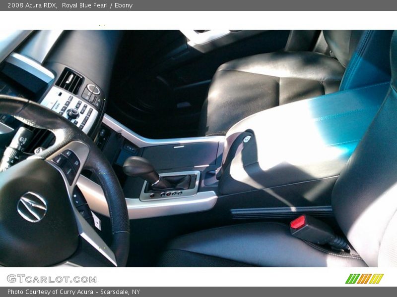 Royal Blue Pearl / Ebony 2008 Acura RDX