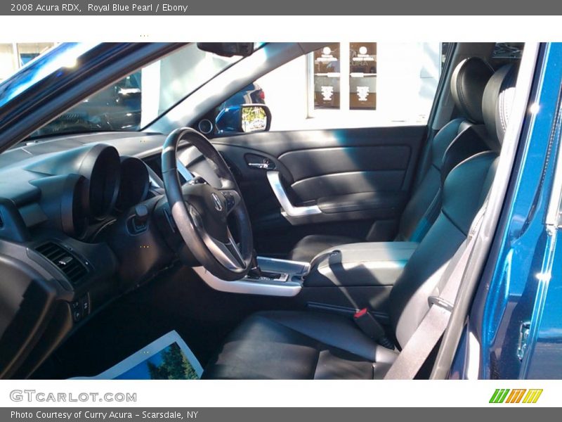 Royal Blue Pearl / Ebony 2008 Acura RDX