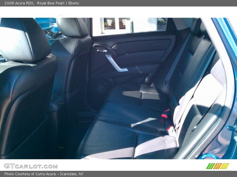 Royal Blue Pearl / Ebony 2008 Acura RDX