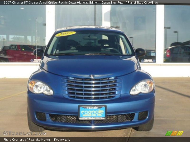 Ocean Blue Pearl / Pastel Slate Gray/Blue 2007 Chrysler PT Cruiser Street Cruiser Pacific Coast Highway Edition