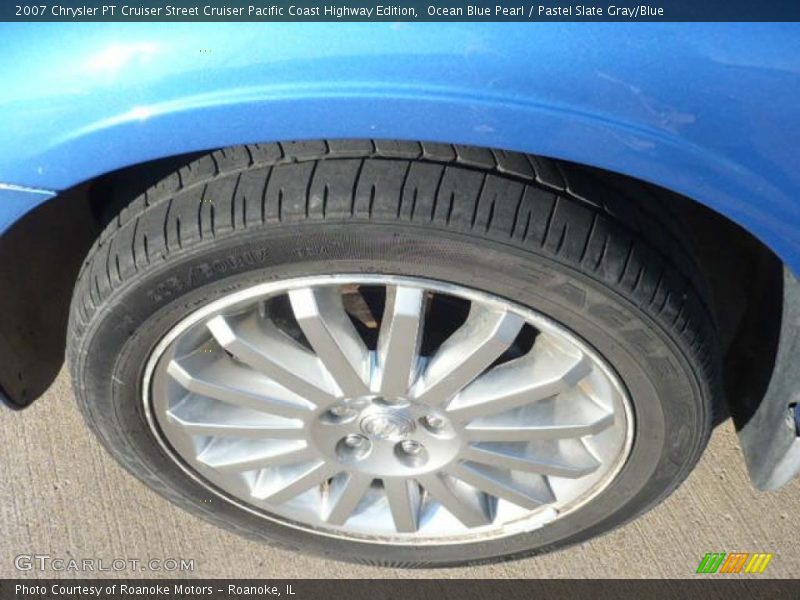 Ocean Blue Pearl / Pastel Slate Gray/Blue 2007 Chrysler PT Cruiser Street Cruiser Pacific Coast Highway Edition