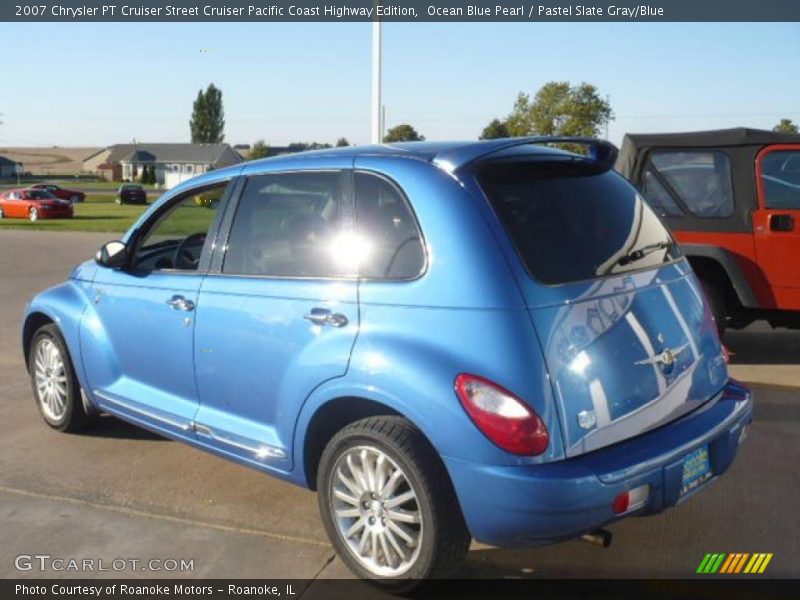 Ocean Blue Pearl / Pastel Slate Gray/Blue 2007 Chrysler PT Cruiser Street Cruiser Pacific Coast Highway Edition