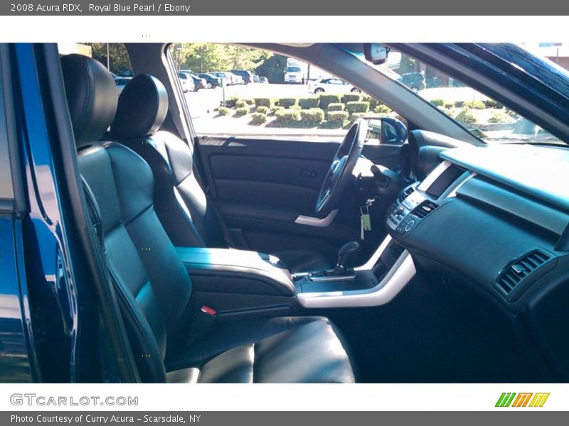 Royal Blue Pearl / Ebony 2008 Acura RDX