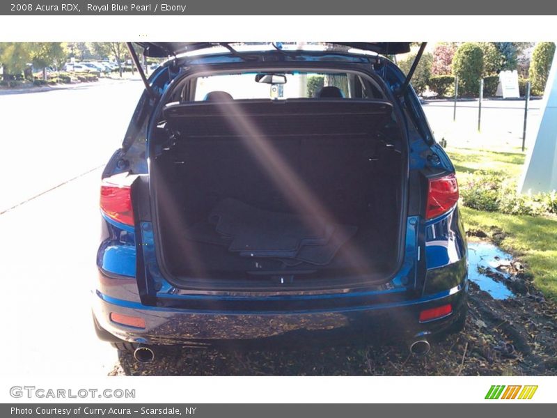 Royal Blue Pearl / Ebony 2008 Acura RDX
